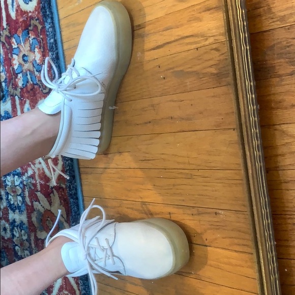 White leather sneakers - clear weather “one-o-one” - Picture 5 of 7